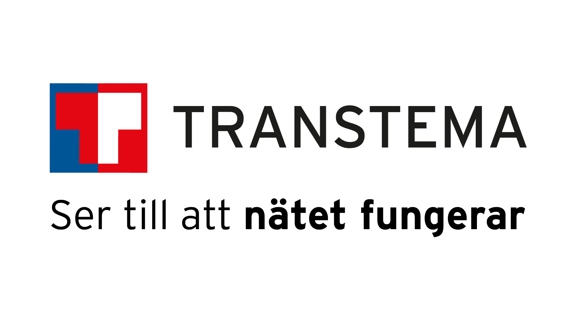 Logotyp med text